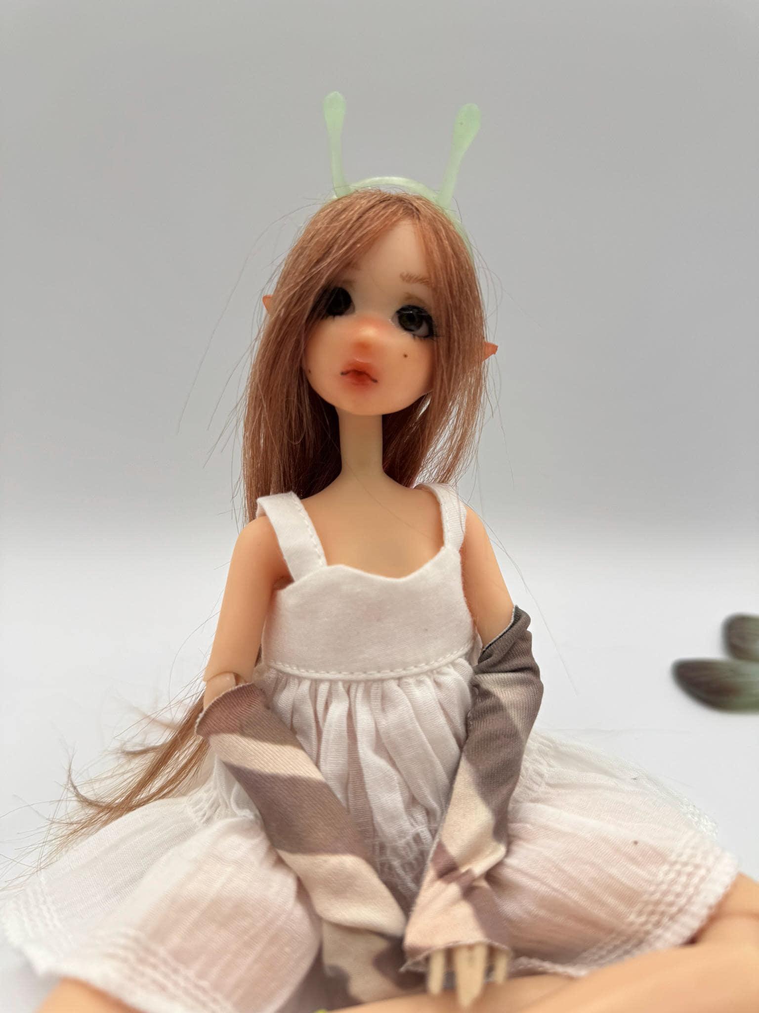 DIY Blank Resin BJD Doll: Customizable 1/6 or 1/4 Size