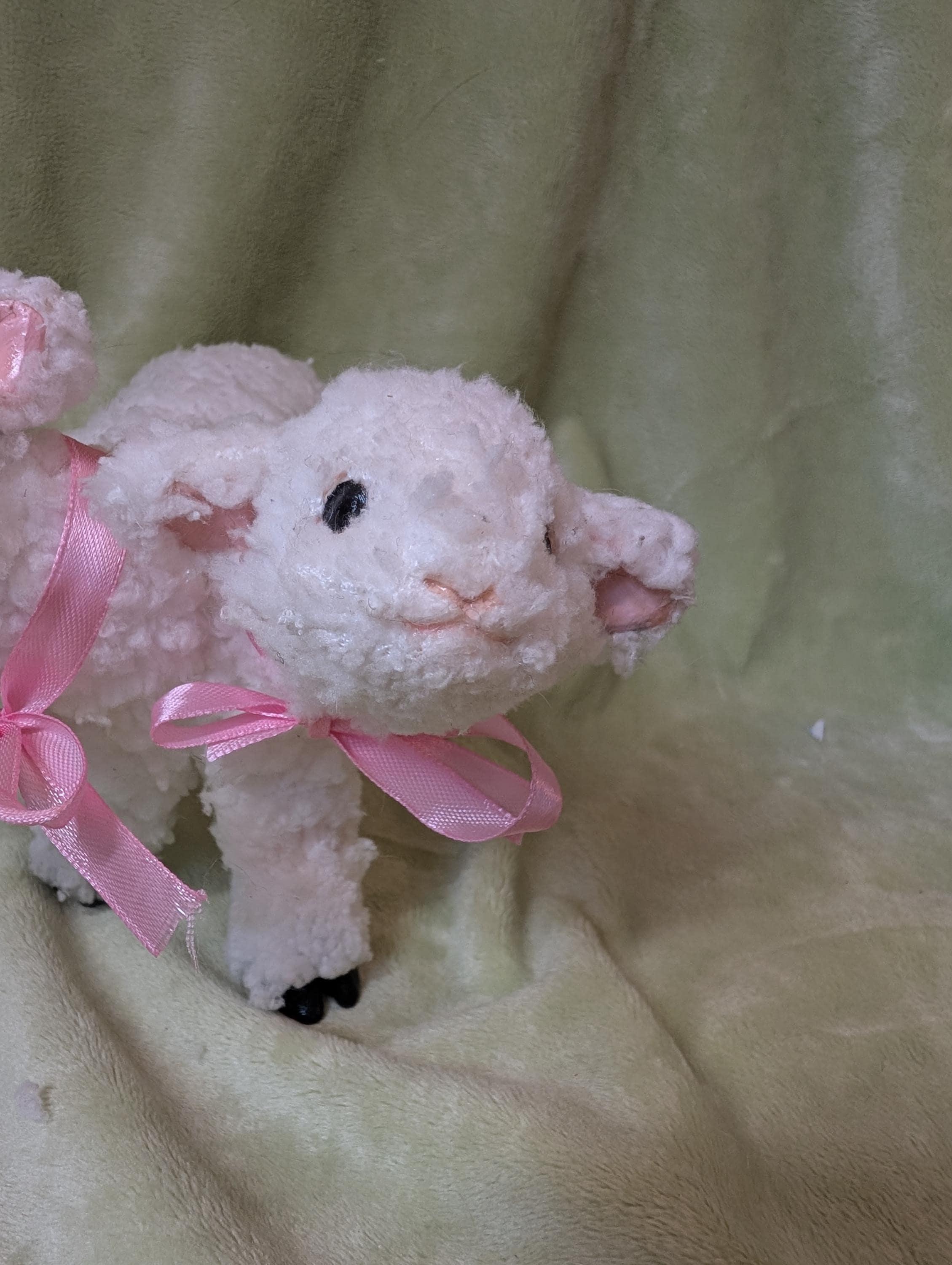 OOAK Posable Two Headed Lamb Art Doll